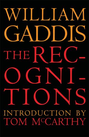 William Gaddis
The Recognitions
NYRB Classics
USD $29.95 | Purchase here